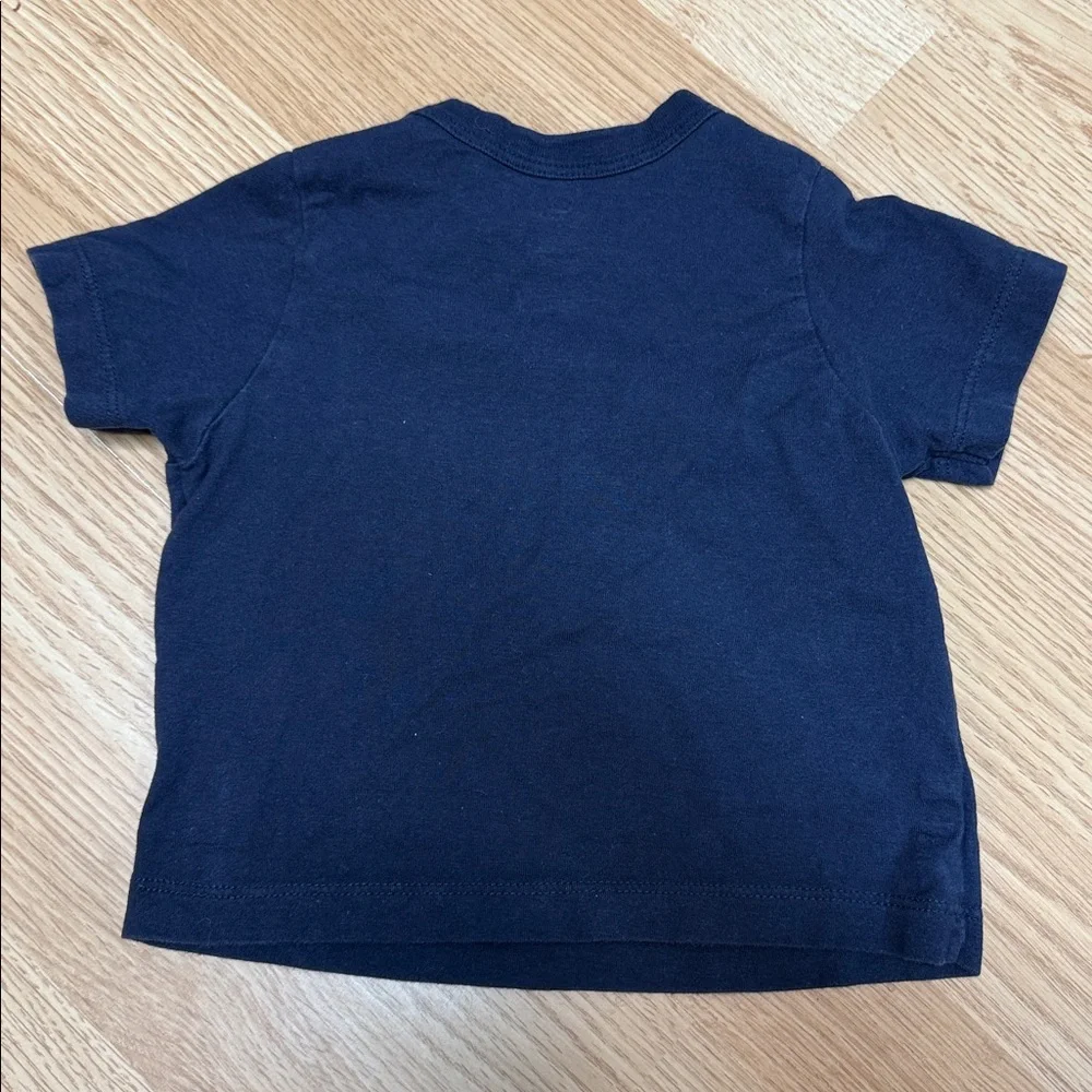 Old Navy 6-12 Months Navy The Ladies Love Me Graphic Short Sleeve Tee